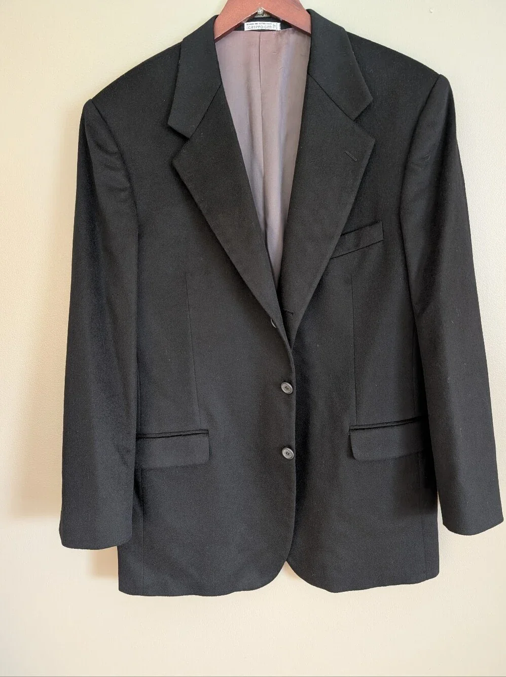 Emanuel Ungaro 100% Cashmere Sport Coat Blazer Size 42L